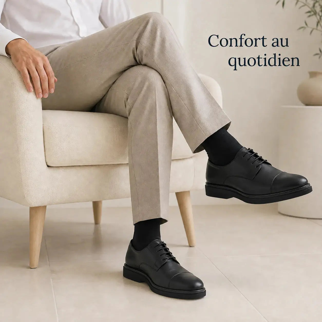Chaussure Cuir Élégante