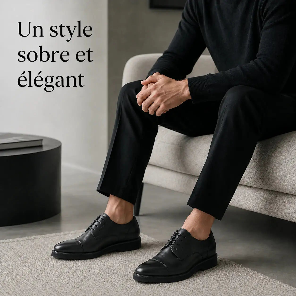 Chaussure Cuir Élégante