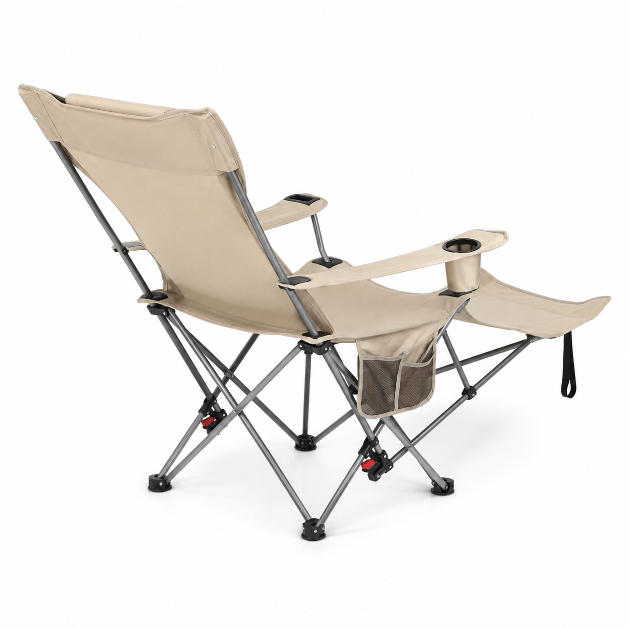 Chaise longue pliante - utilisation en plein air