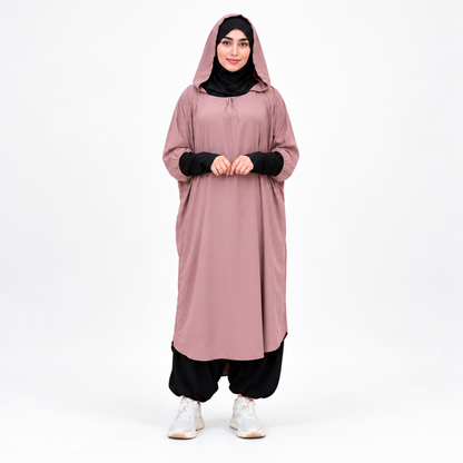 طقم خمار كريب قطعتين