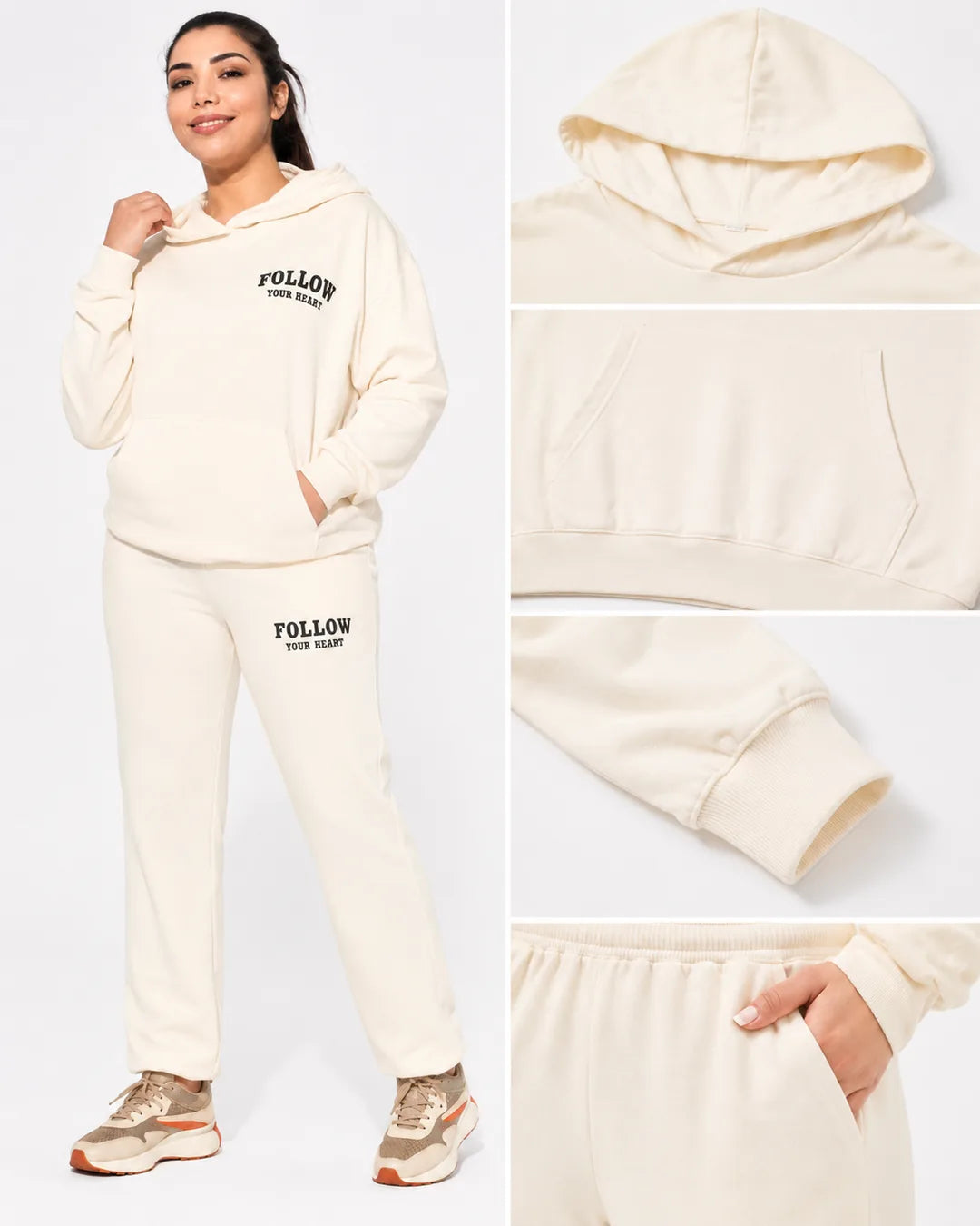 Détails du design de l’ensemble sport femme