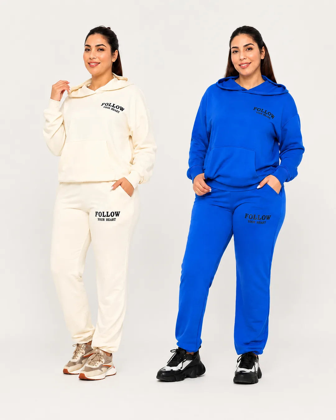 Tailles disponibles de l’ensemble sport femme