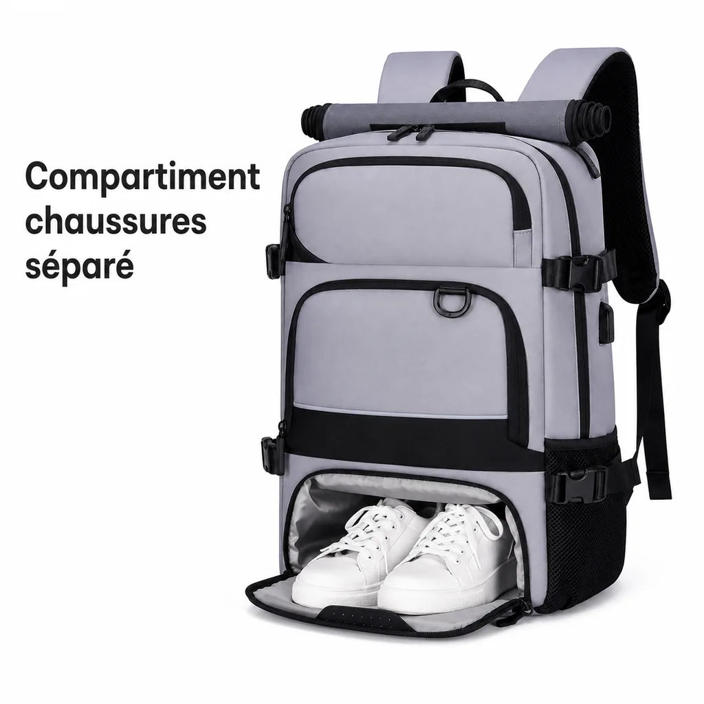 Sac à Dos PC & Voyage Extensible 30L avec Port USB – XJR002