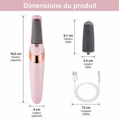 Râpe Pieds Électrique