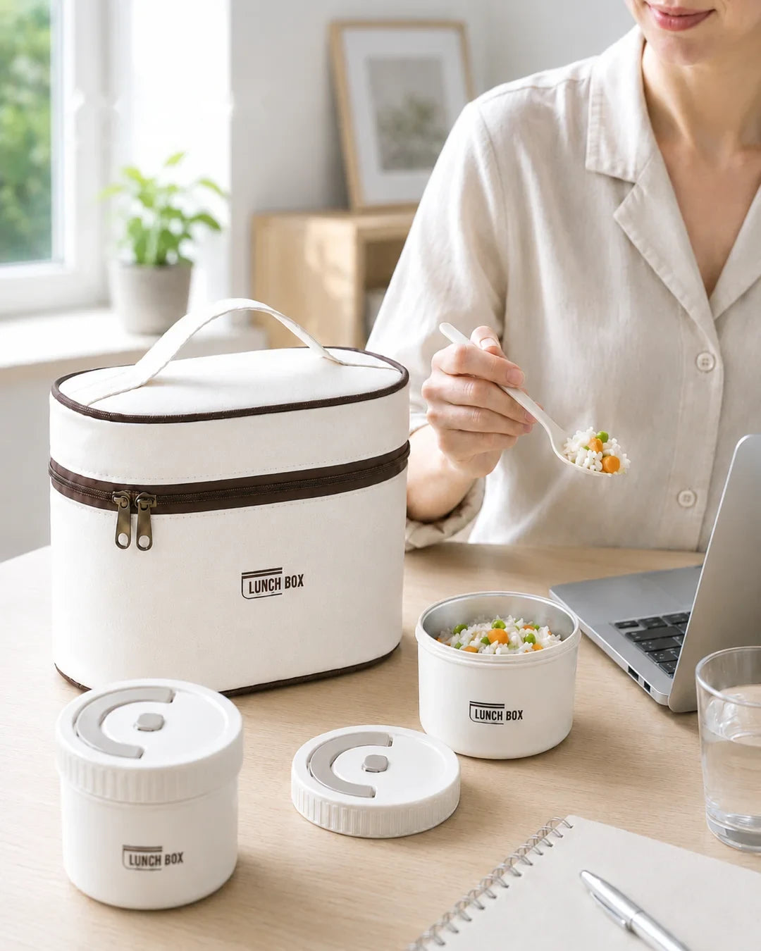 Lunch Box utilisée pour emporter un repas au travail