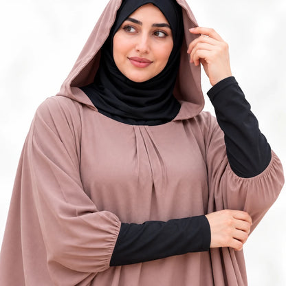 تفاصيل التونيك وغطاء الرأس والأكمام