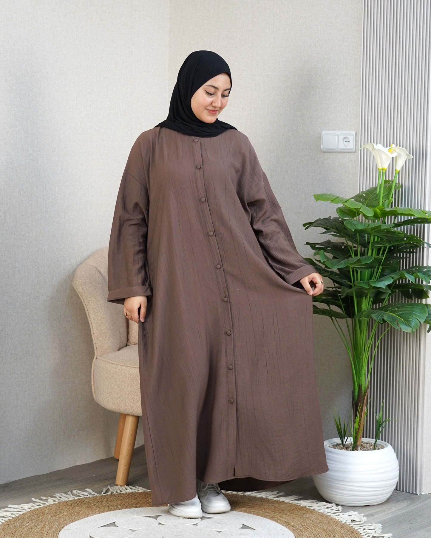 ROBE-4013-MARRON-T3